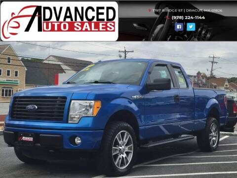 2014 Ford F-150 for sale at Advanced Auto Sales in Dracut MA