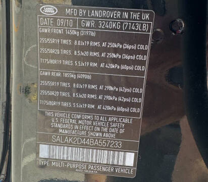 2011 Land Rover LR4