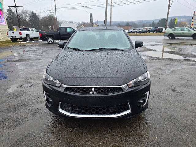 Used 2017 Mitsubishi Lancer ES with VIN JA32V2FW8HU008139 for sale in Cortland, NY