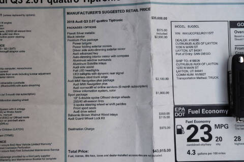 2018 Audi Q3