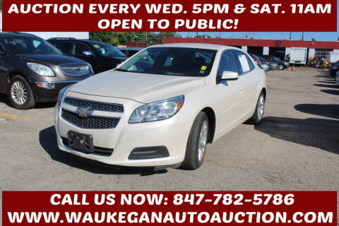 2013 Chevrolet Malibu for sale at Waukegan Auto Auction in Waukegan IL