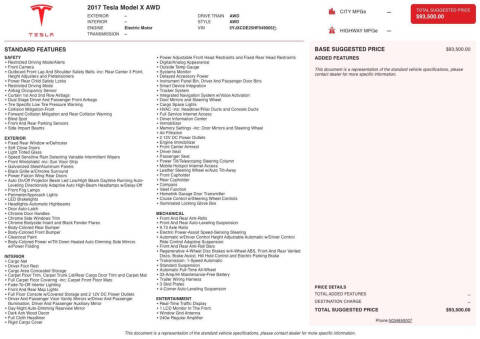 2017 Tesla Model X 75D