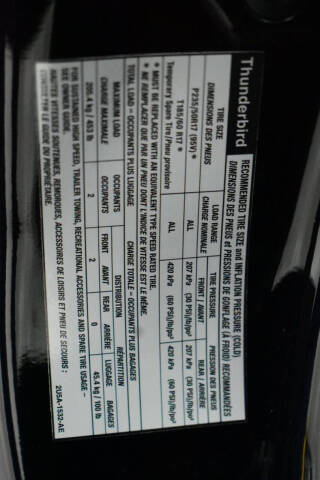 2002 Ford Thunderbird Deluxe