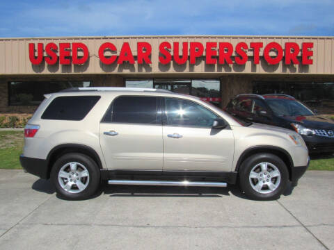 2010 GMC Acadia for sale at Checkered Flag Auto Sales NORTH in Lakeland FL