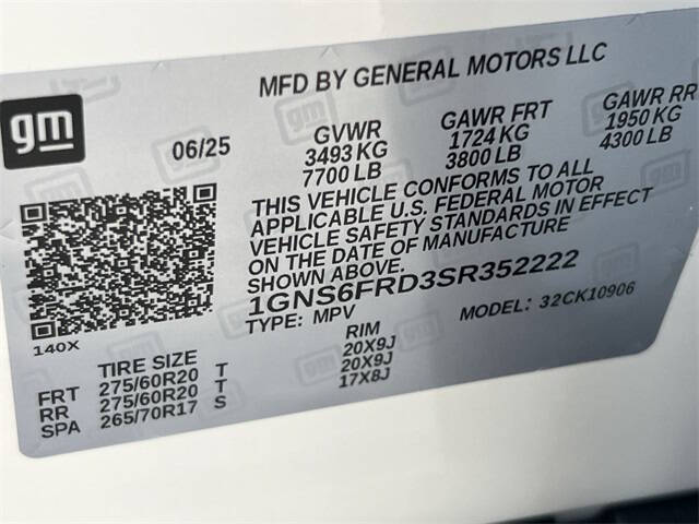 2025 Chevrolet Suburban Premier