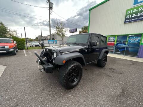 2014 Jeep Wrangler for sale at Bay City Autosales in Tampa FL