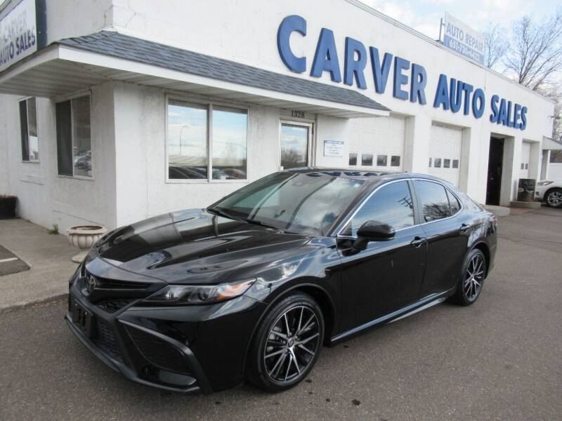 2021 Toyota Camry for sale at Carver Auto Sales in Saint Paul MN