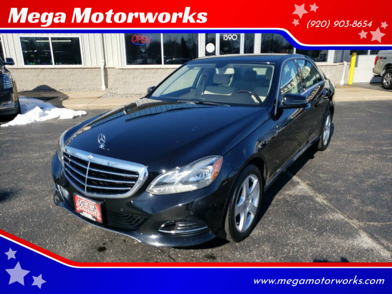 2014 Mercedes-Benz E-Class for sale at Mega Motorworks in Appleton WI