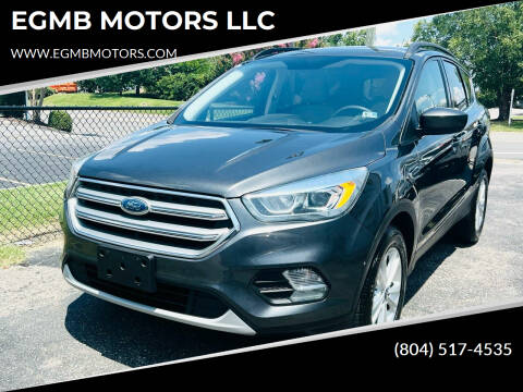 2017 Ford Escape for sale at EGMB MOTORS in Midlothian VA