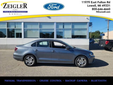 2017 Volkswagen Jetta for sale at Zeigler Ford of Plainwell- Jeff Bishop - Zeigler Ford of Lowell in Lowell MI