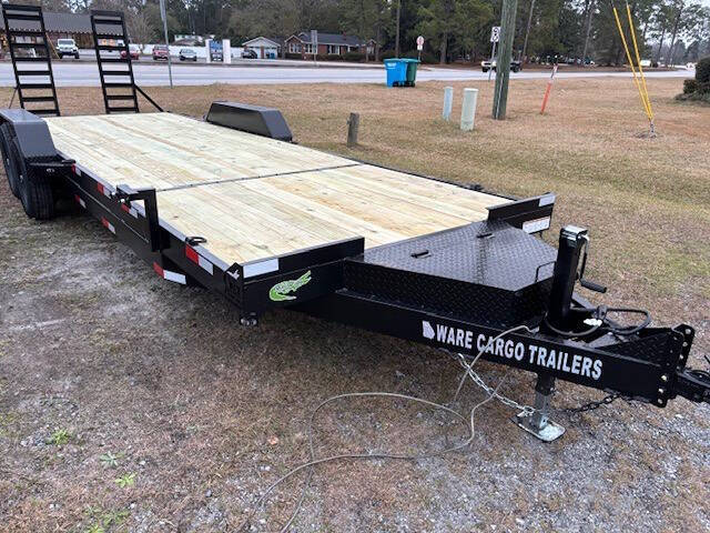 2025 Ware Cargo Trailers 7X24 Heavy Equipment 14K for sale at Cross Resurrection Golf Carts and Trailers in Rincon, GA