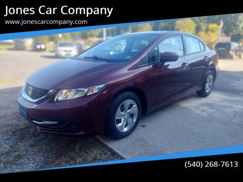 2015 Honda Civic for sale at Jones Car Company of Shawsville in Shawsville VA