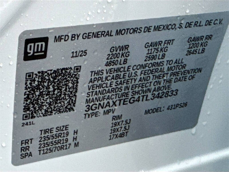 2026 Chevrolet Equinox RS