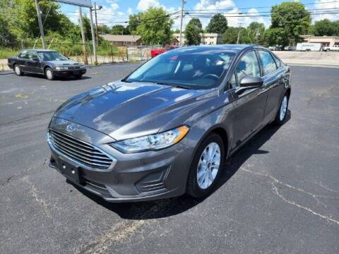 2019 Ford Fusion for sale at MATHEWS FORD in Marion OH