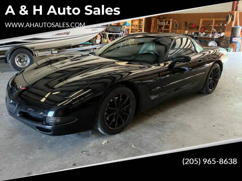 2004 Chevrolet Corvette for sale at A & H Auto Sales in Clanton AL