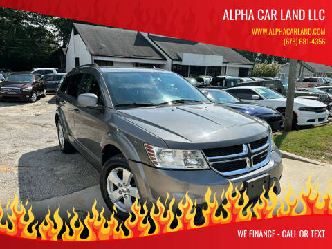 2012 Dodge Journey for sale at Alpha Car Land LLC in Snellville GA