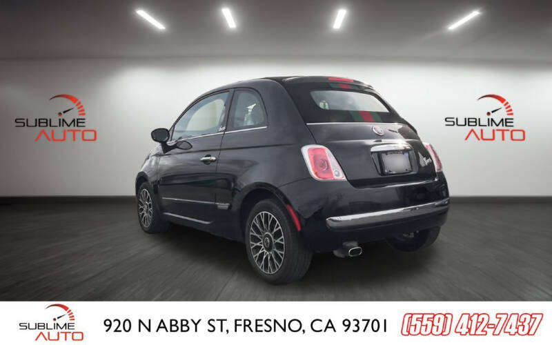2012 FIAT 500c GUCCI