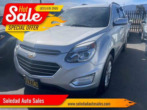 2017 Chevrolet Equinox for sale at Soledad Auto Sales in Soledad CA
