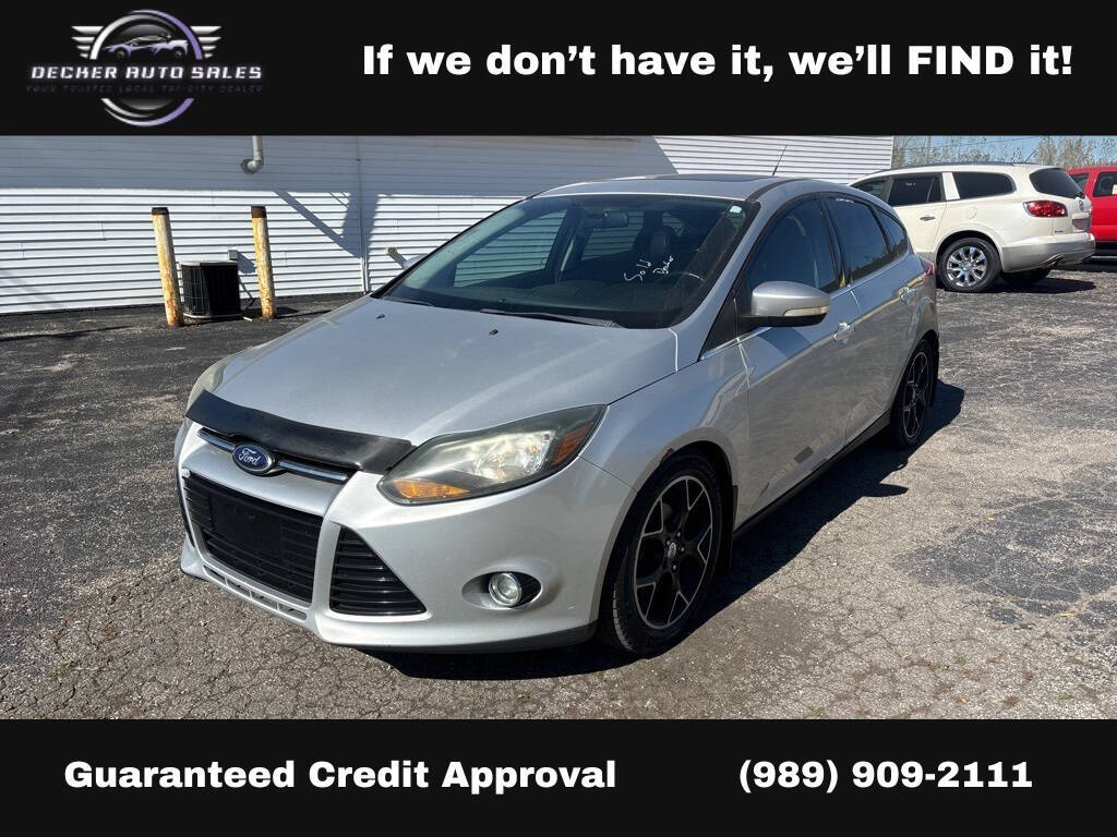 2014 Ford Focus for sale at DECKER AUTO SALES in Bay City, MI