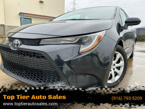 2021 Toyota Corolla for sale at Top Tier Auto Sales in Sacramento CA