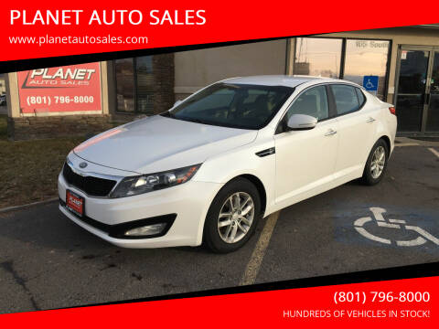 2013 Kia Optima for sale at PLANET AUTO SALES in Lindon UT