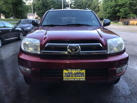2005 Toyota 4Runner for sale at Worldwide Auto Sales in Fall River MA