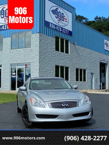 2010 Infiniti G37 Coupe for sale at 906 Motors in Gladstone MI