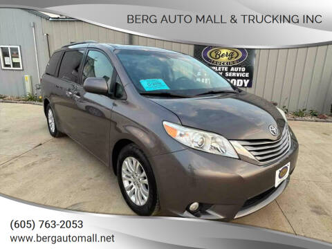 2015 Toyota Sienna for sale at BERG AUTO MALL & TRUCKING INC in Beresford SD