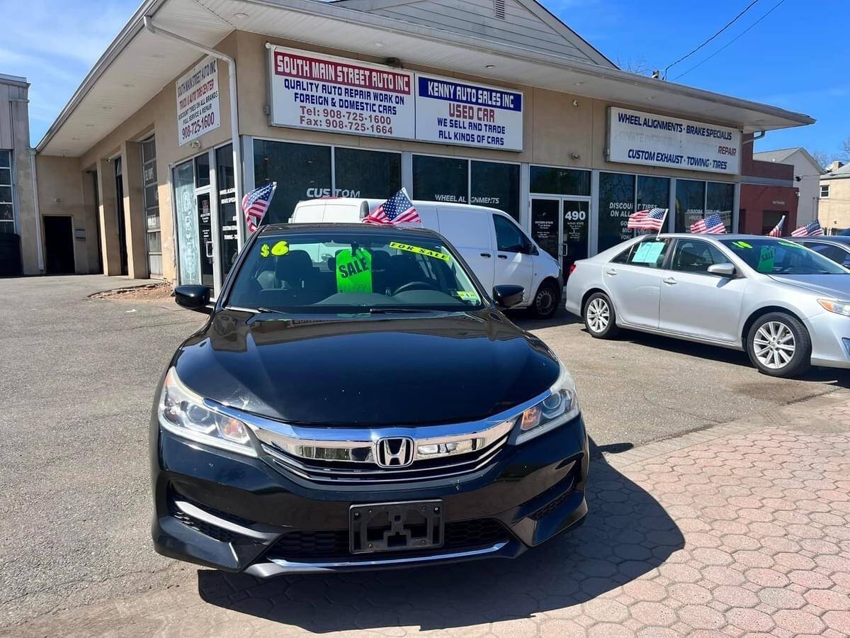 2016 Honda Accord for sale at Kenny Auto Sales in Manville, NJ