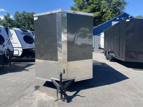 2024 J&C Trailers 6X12SA W/REAR RAMP DOOR for sale at Souza Wholesale Trailers LLC in Canterbury CT