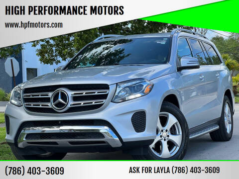 2017 Mercedes-Benz GLS for sale at HIGH PERFORMANCE MOTORS in Hollywood FL