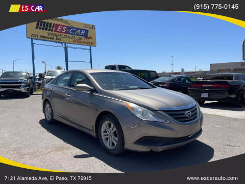 2014 Hyundai Sonata for sale at Escar Auto in El Paso TX