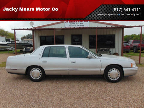 1999 Cadillac DeVille for sale at Jacky Mears Motor Co in Cleburne TX