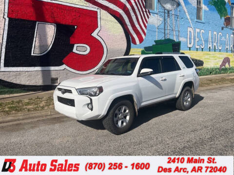 2020 Toyota 4Runner for sale at D3 Auto Sales in Des Arc AR