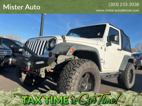 2013 Jeep Wrangler for sale at Mister Auto in Lakewood CO