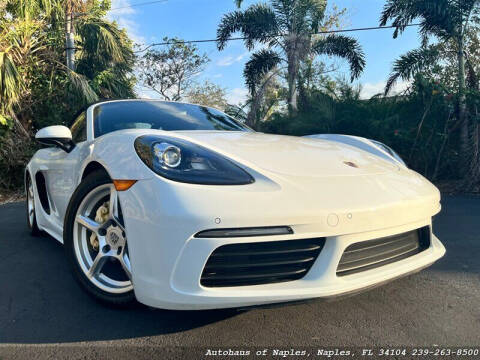 2018 Porsche 718 Boxster for sale at Autohaus of Naples in Naples FL