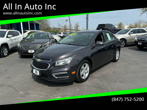 2016 Chevrolet Cruze Limited for sale at All In Auto Inc in Palatine IL