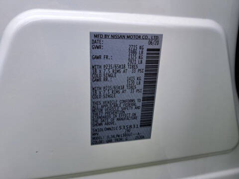 2020 Infiniti QX60 Pure