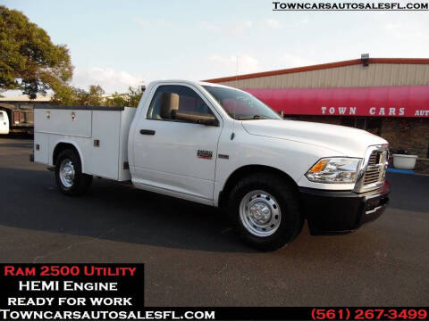 2011 RAM 2500 for sale at Town Cars Auto Sales in West Palm Beach FL