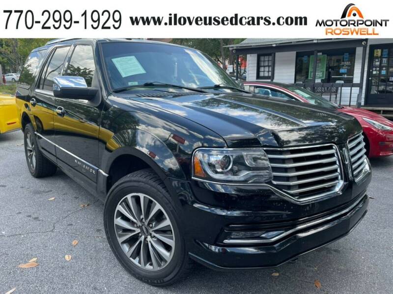 2017 Lincoln Navigator for sale at Motorpoint Roswell in Roswell GA
