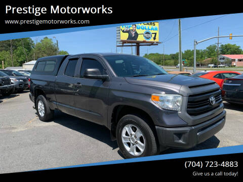 2014 Toyota Tundra for sale at Prestige Motorworks in Concord NC