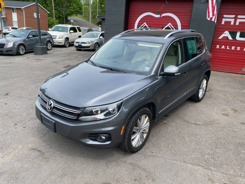 2013 Volkswagen Tiguan for sale at Apple Auto Sales Inc in Camillus NY