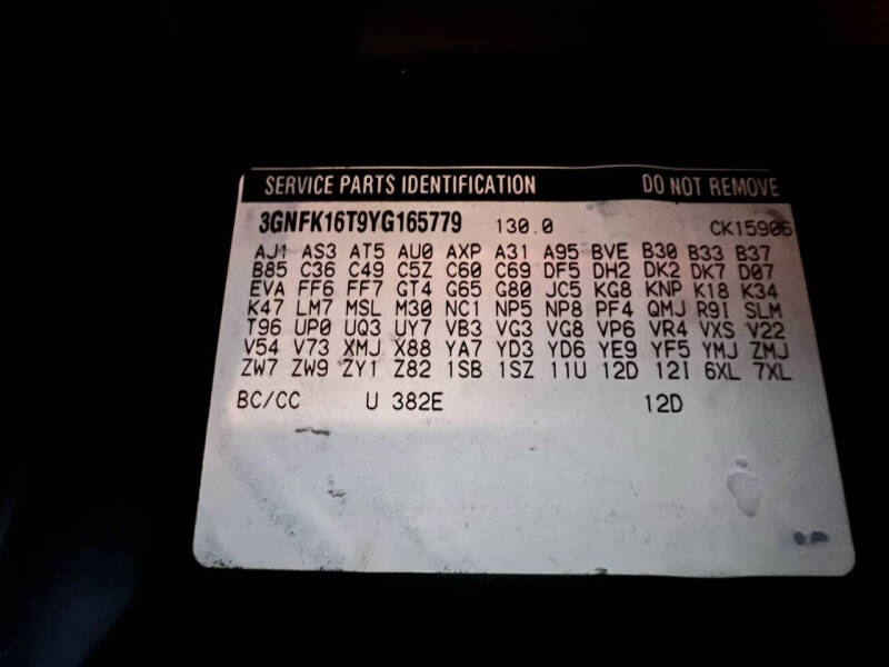 2000 Chevrolet Suburban 1500