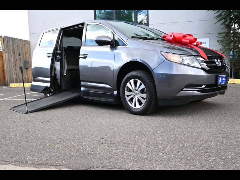 Used 2016 Honda Odyssey EX-L with VIN 5FNRL5H66GB091145 for sale in Denver, CO