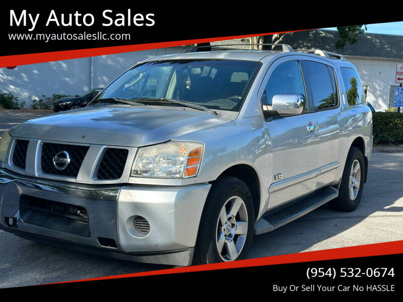 2007 Nissan Armada for sale at My Auto Sales in Margate FL