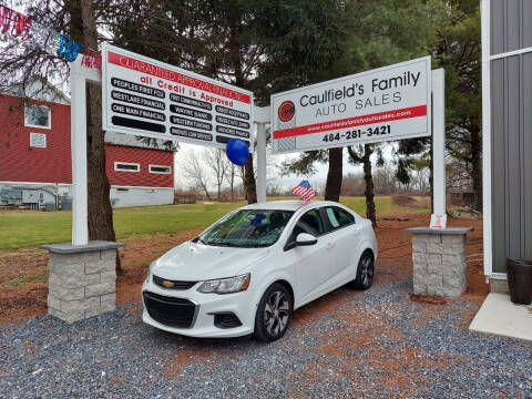 2020 Chevrolet Sonic for sale at Caulfields Family Auto Sales in Bath PA