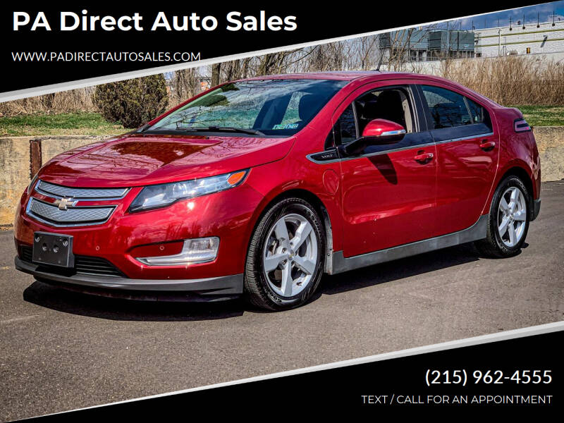 2014 Chevrolet Volt for sale at PA Direct Auto Sales in Levittown PA