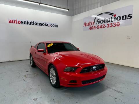 2013 Ford Mustang for sale at Auto Solutions in Warr Acres OK