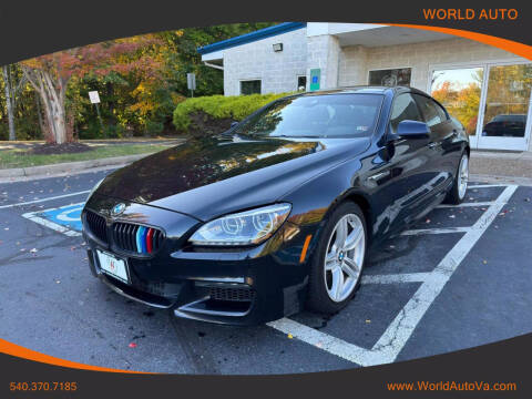 2014 BMW 6 Series for sale at World Auto in Fredericksburg VA