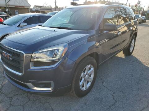 2013 GMC Acadia for sale at D -N- J Auto Sales Inc. in Fort Wayne IN